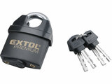 Visací zámek Extol Premium 60mm voděodolný 4 kl.