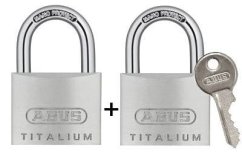 Visací zámek ABUS 726TI/40 Titalium - Twin