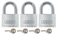 Visací zámek ABUS 726TI/40 Titalium - Triples