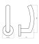 Holar METAL TUBE LIGHT MT 06 s kulatou rozetou
