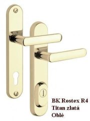 Bezpečnostní kování Rostex R4/o/90/Ti