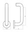 Holar METAL TUBE MT 02 LIGHT s hranatou rozetou