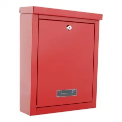 Poštovní schránka BRIGHTON Red (červená)