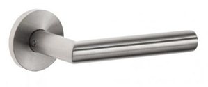 Dveřní kování Assa Abloy AHW500 klika/klika tvar L kulatá rozeta