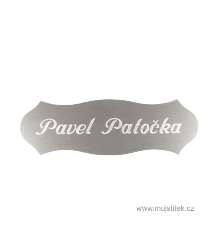 Štítek na dveře vzor Piškot DP205