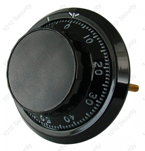 Dial and ring - Black 114mm spindle  D300-060