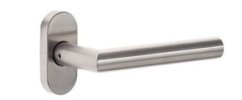 Dveřní kování Assa Abloy AHW600 L klika/klika oválná rozeta