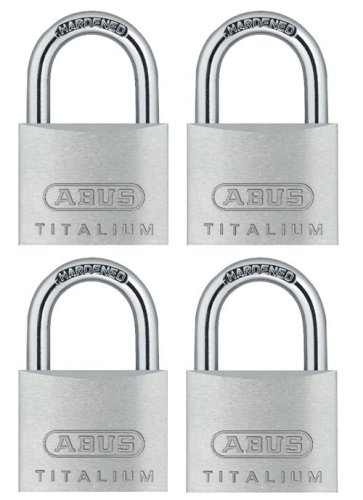 Visací zámek ABUS 727TI/40 Titalium - Quad