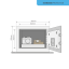 YALE Safe Guest Small YSV/250/DB2