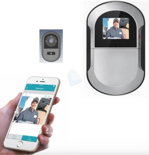 MUL-T-LOCK WiFi ON-Line digitální kukátko DDV 6100