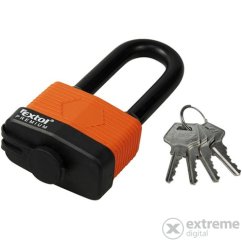 Visací zámek Extol Premium 65 mm  dlouhé oko